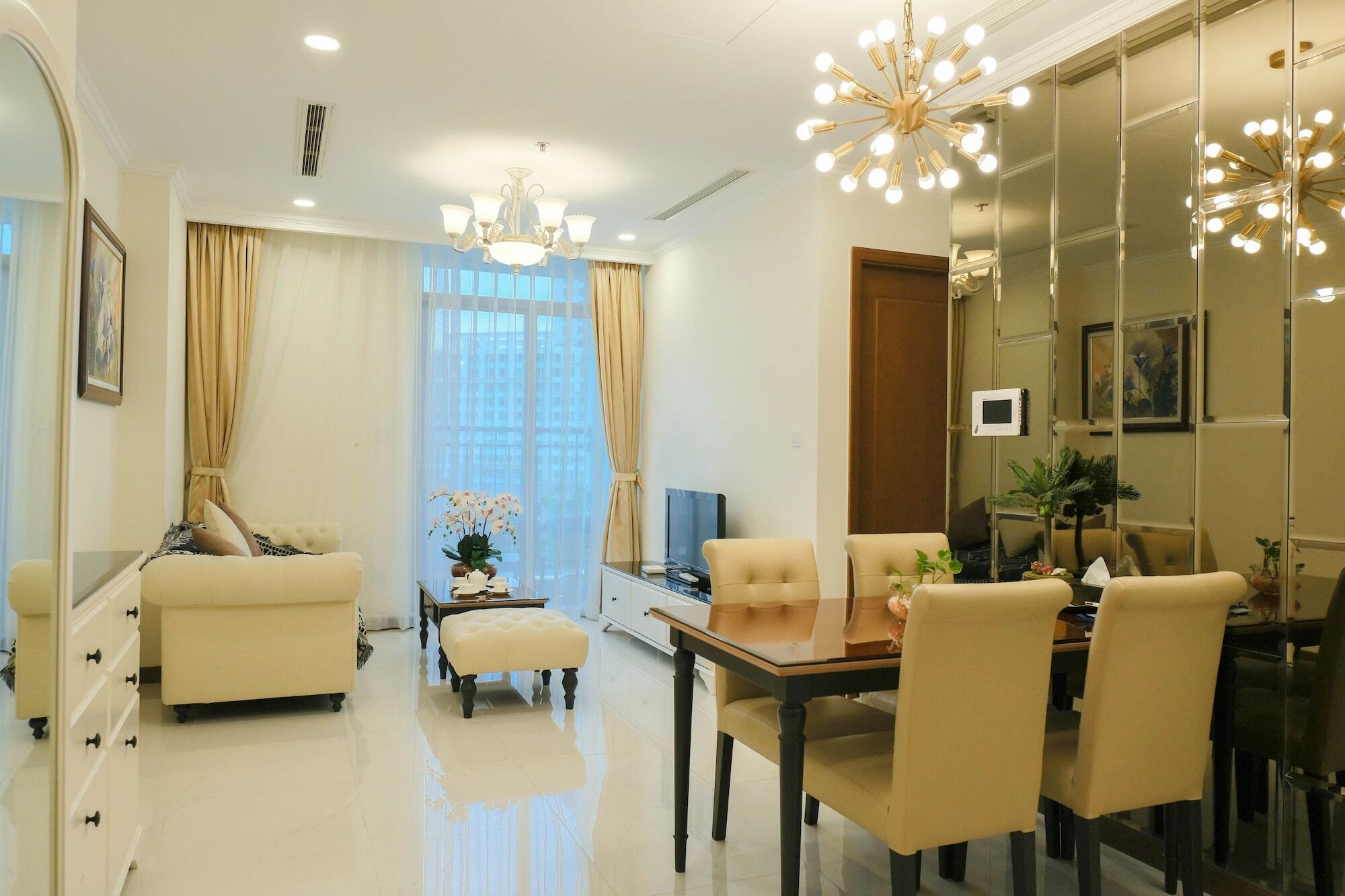Vinhomes Central Park Jack Hai Luxury Service Apartment Хошимин Экстерьер фото
